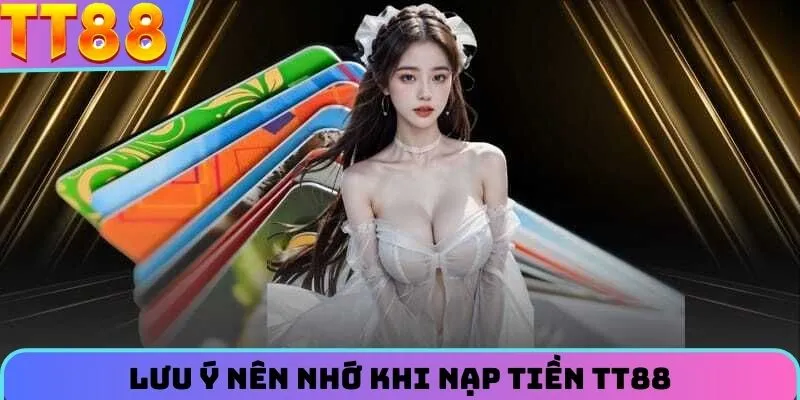 Vài điều cần quan tâm khi nạp tiền TT88