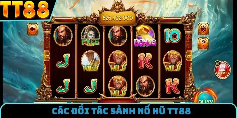 Các đối tác phát hành tại sảnh nổ hũ TT88
